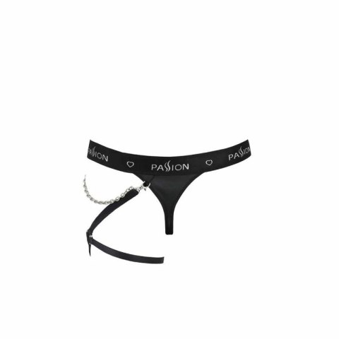 Passion BILL Stringi czarne L/XL - nowoczesny design, certyfikat Oeko-Tex