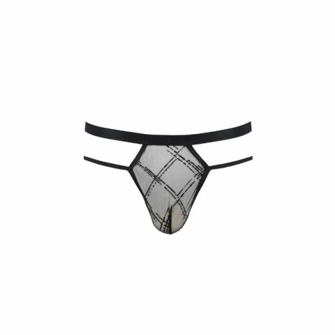 Passion Collin Stringi czarne S/M certyfikat Oeko-Tex, wygodne