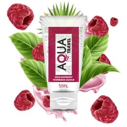 AQUA TRAVEL Lubrykant wodny Dzika Malina 50 ml kompaktowy