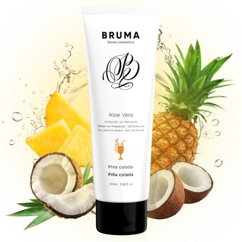 BRUMA Aloe Vera Glide Żel nawilżający Pina Colada 100ml wodny
