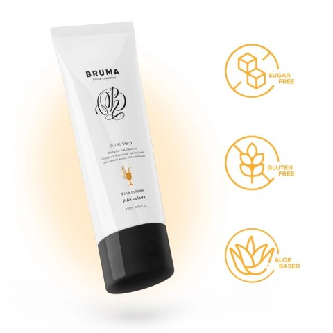 BRUMA Aloe Vera Glide Żel nawilżający Pina Colada 100ml wodny