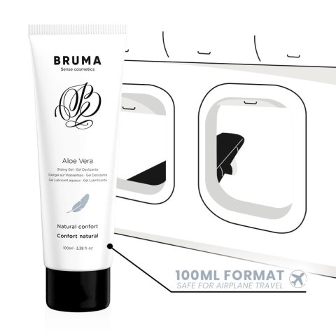 BRUMA Aloe Vera Glide żel nawilżający 100 ml - naturalny komfort