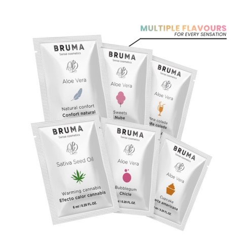 BRUMA Aloe Vera Żel nawilżający o smaku gumy balonowej 6 ml