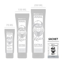 Black Hole Żel Rozluźniający na Bazie Wody 6 ml Bezzapachowy Jednorazowy