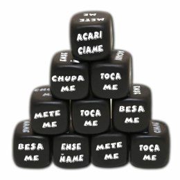 Diablo Picante Czarna Kostka Akcji 25mm - Gra Imprezowa