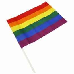 Diablo Picante Flaga PRIDE proporczyk tęczowy 43x31 cm duży