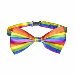 Diablo Picante - Muszka z flagą tęczową PRIDE, regulowana
