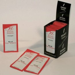 Extase Sensual Olejek do Masażu Truskawkowy 10 ml z feromonami