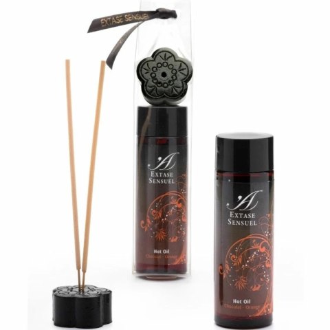 Extase Sensual Olejek do masażu czekoladowo-pomarańczowy 100ml rozgrzewający