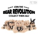 Fetish Submissive Bongo Teddy Bear Model 4 - kolekcjonerski pluszak z uprzężą