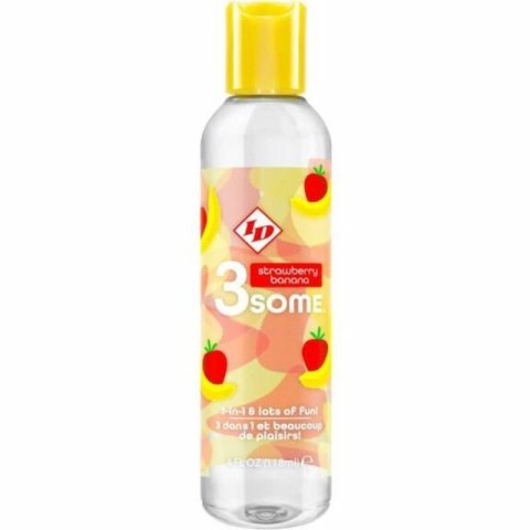 ID 3SOME Żel smakowy 3w1 truskawkowo-bananowy 118 ml