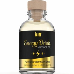 INTT Żel do masażu Energy Drink 30ml z efektem rozgrzewającym