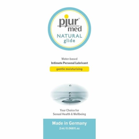 Pjur Med Natural lubrykant wodny 2ml delikatny do skory wrażliwej