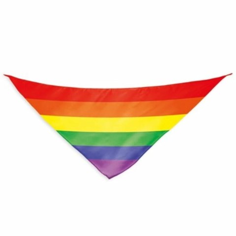 Pride Chusta Bawełniana Trojkątna Tęczowa 50x50cm Unisex