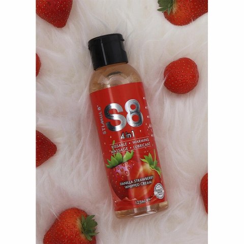S8 4w1 Lubrykant Deserowy Truskawkowy 125 ml - formuła rozgrzewająca
