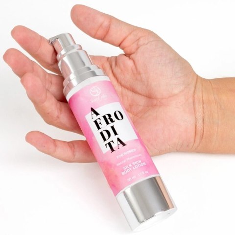 Secret Play Aphrodite Silk Skin mleczko 50ml z nutą trufli karmelowej