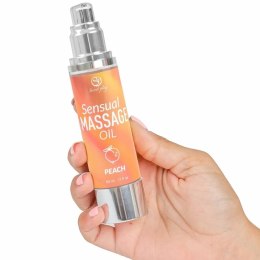 Secret Play Olejek do Masażu Brzoskwiniowy 50 ml - Delikatny Aromat