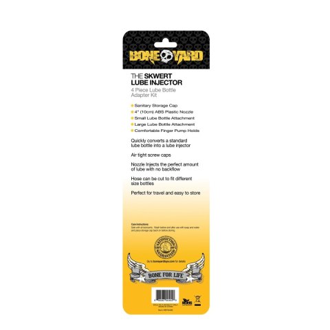 Boneyard Skwert Lube - aplikator środka smarującego z wymiennymi końcowkami 10 cm Boneyard Skwert Lube - aplikator środka smarującego z wymiennymi końcowkami 10 cm