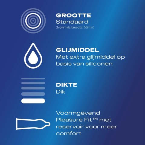 Durex Extra Safe 144 szt. prezerwatywy grubsze, dodatkowo nawilżone Durex Extra Safe 144 szt. prezerwatywy grubsze, dodatkowo nawilżone
