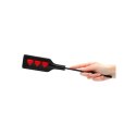 Ouch! Skorzana packa w kształcie serca - model Heart Paddle, czerwona
