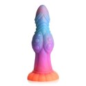 XR Brands Galactic Alien silikonowy model świecący, brokatowy, przyssawka