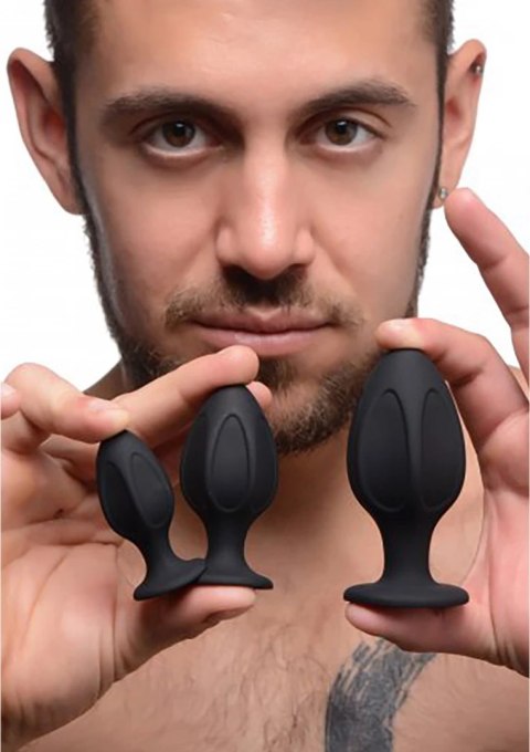 XR Brands Triple Juicers silikonowy zestaw 3 wtyczek anatomicznych XR Brands Triple Juicers silikonowy zestaw 3 wtyczek anatomicznych