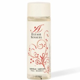 Extase Sensual Lubrykant Truskawkowy 100 ml - Wodna Formuła, Jedwabista Tekstura