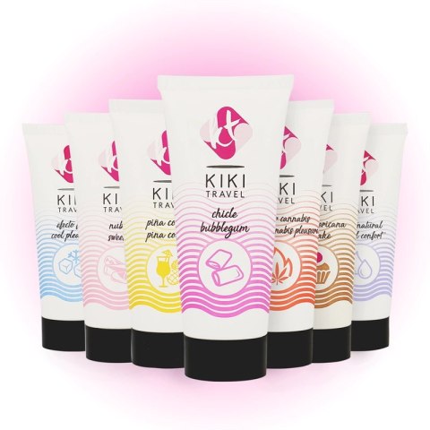 Kiki Travel Lubrykant Wodny 50ml Guma Balonowa Truskawkowa Vegan