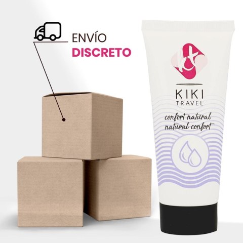 Kiki Travel Naturalny Lubrykant Komfortowy 50 ml - Wegański i Bez Parabenow