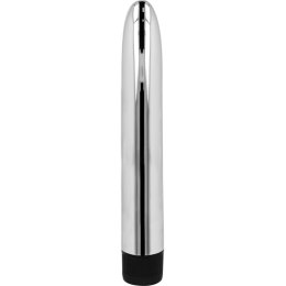 OHMAMA Klasyczny Srebrny Model Intymny 17,5 cm, Regulowana Moc