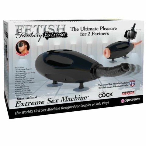 Pipedream Fetish Fantasy Extreme Przenośna maszyna intymna z adapterem