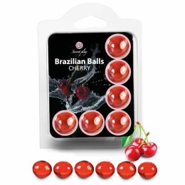 Secret Play Brazylijskie Kulki Intymne Wiśniowe - Aromatyczne, 2 szt.