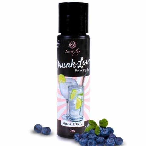 Secret Play Lubrykant Gin & Tonic 60 ml na bazie wody, jadalny