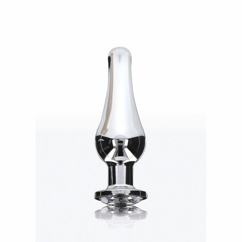 TOYJOY Diamond Bum Bijou Small - aluminiowy model z kryształem srebrnym