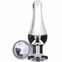 ToyJoy Diamond Bum Bijou Large - Aluminiowy model z ozdobą kryształową