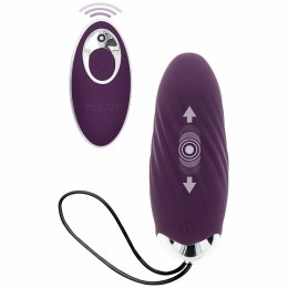 ToyJoy Knock Knock Eggstavagant jajo intymne z pilotem fioletowe