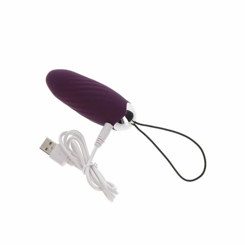 ToyJoy Knock Knock Eggstavagant jajo intymne z pilotem fioletowe