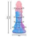 EPIC Ashtar silikonowy model postaci z przyssawką 18 cm jasny