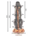 EPIC Deimos Model Silikonowy - Anatomiczny Kształt, Kolor Mitologiczny, 24 cm