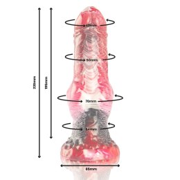 EPIC Helios silikonowy model intymny z funkcją podgrzewania 22 cm