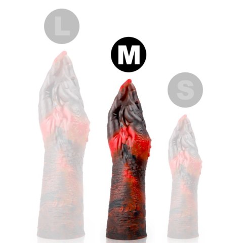 EPIC Lilith Model M silikonowy anatomiczny, kolor demon, 21 cm