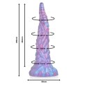 EPIC NOKKEN Model Wodne Stworzenie Liquid Silicone 28cm z Przyssawką