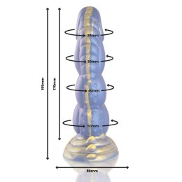 EPIC Poseidon silikonowy model anatomiczny Objęcie Morza 22 cm niebieski