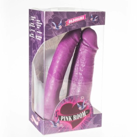 PINK ROOM Arthus model anatomiczny z przyssawką fioletowy 17 cm