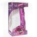 PINK ROOM Nilo model z przyssawką, fioletowy, 23 cm, anatomiczny kształt