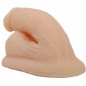 PRETTY LOVE Wildon model elastyczny 10 cm naturalny TPR z przyssawką