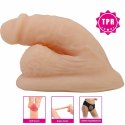 PRETTY LOVE Wildon model elastyczny 10 cm naturalny TPR z przyssawką