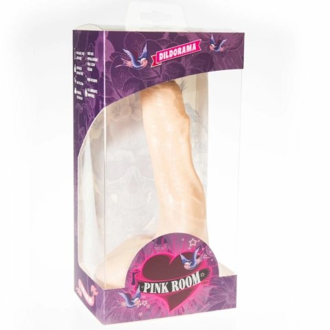 Pink Room Nilo model anatomiczny z przyssawką 23 cm, kolor naturalny