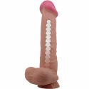 Pretty Love Sliding Skin model anatomiczny z przyssawką brązowy 26 cm