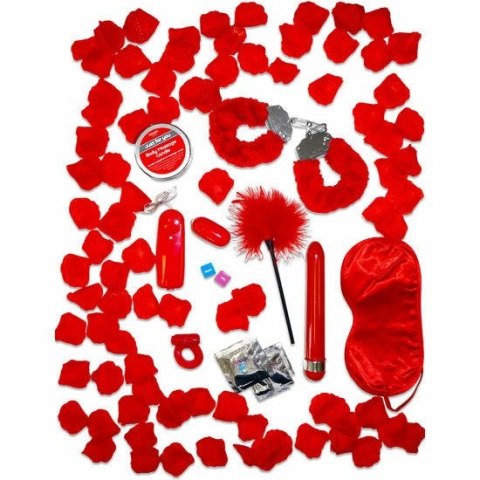 TOYJOY Red Romance Zestaw Prezentowy - Komplet Akcesoriow Intymnych